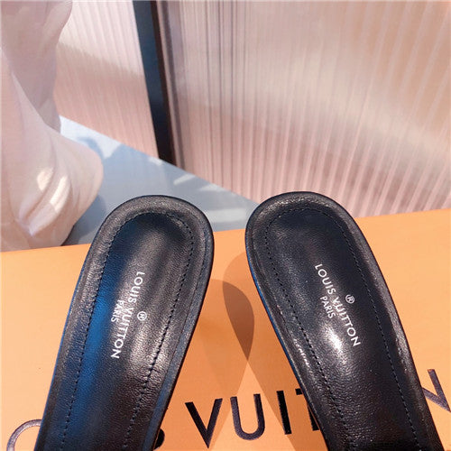 High Quality Luxury Louis Vuitton Heel Slippers – Style 99235 product detail