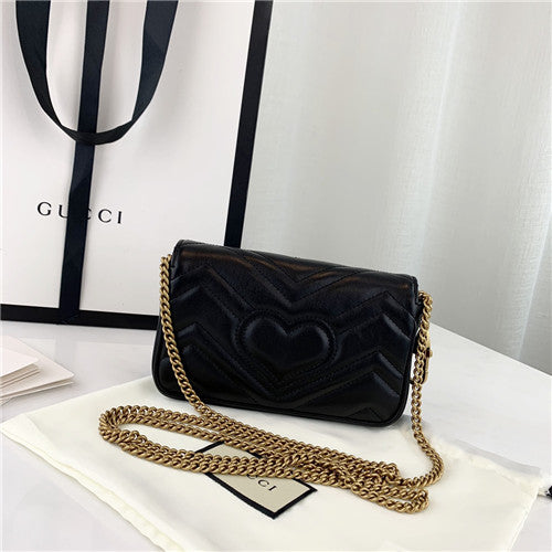 High Quality Luxury Gucci GG Marmont Mini Bag – Style 03339 alternate view