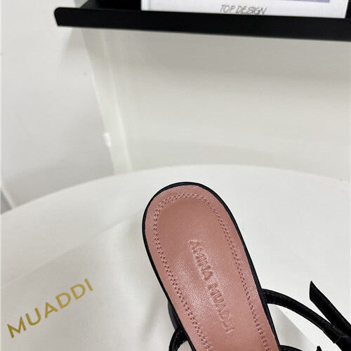 High Quality Luxury Amina Muaddi Awge Heels Sandals – Style 67619 product detail