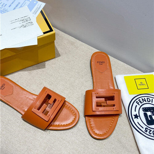 High Quality Luxury Fendi Flat Slippers – Style 23635 alternate view