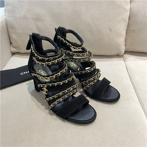 High Quality Luxury Chanel High Heel Sandals – Style 00070