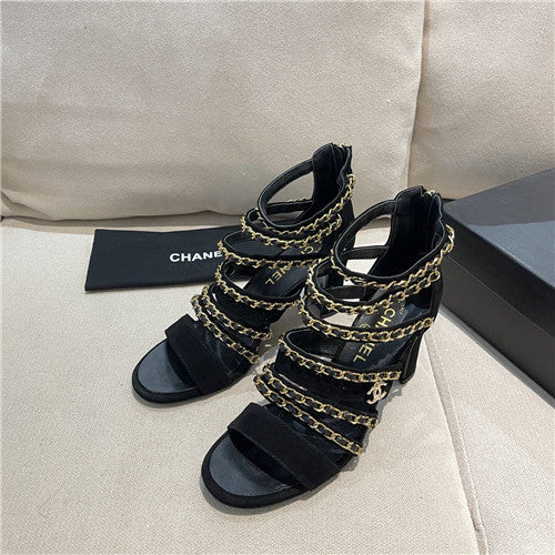 High Quality Luxury Chanel High Heel Sandals – Style 00070 alternate view