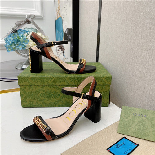 High Quality Luxury Gucci Block Heel Sandals – Style 64179 alternate view