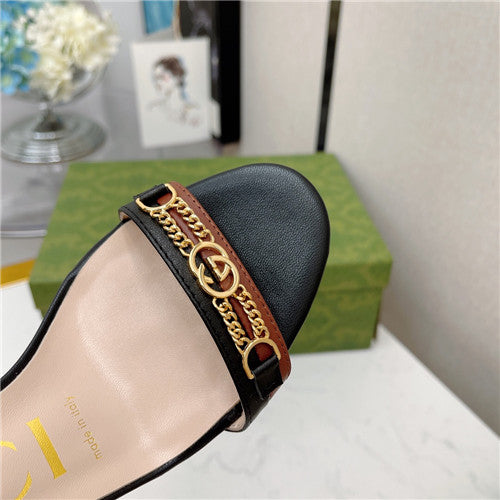High Quality Luxury Gucci Block Heel Sandals – Style 64179 product detail