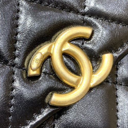 High Quality Luxury Chanel Gold Beads Mobile Phone Bag – Style 47718 product detail