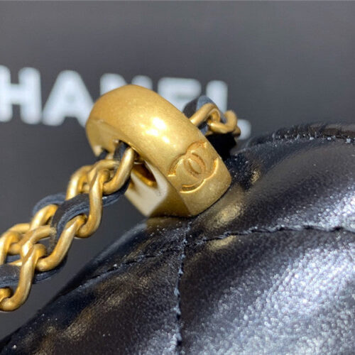 High Quality Luxury Chanel Gold Beads Mobile Phone Bag – Style 47718 product detail