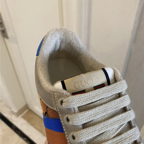 High Quality Luxury Gucci Screener Leather Sneaker Womens – Style 84115 product detail