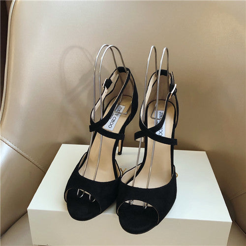 High Quality Luxury Jimmy Choo Pearl High Heels Sandals – Style 95447 alternate view