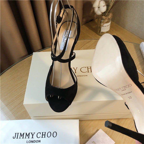 High Quality Luxury Jimmy Choo Pearl High Heels Sandals – Style 95447 product detail