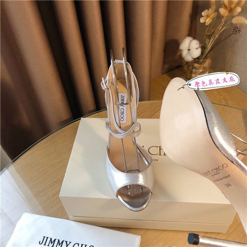 High Quality Luxury Jimmy Choo Pearl High Heels Sandals – Style 34999 product detail