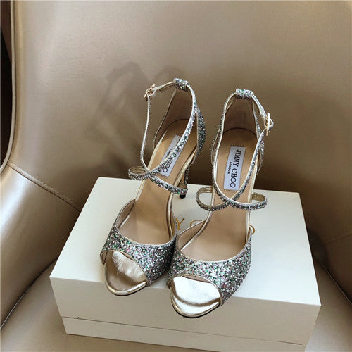 High Quality Luxury Jimmy Choo Pearl High Heels Sandals product detail