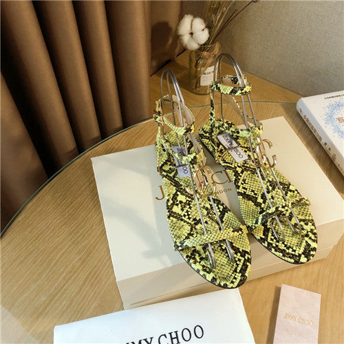 High Quality Luxury Jimmy Choo Flat Sandals – Style 74999 alternate view