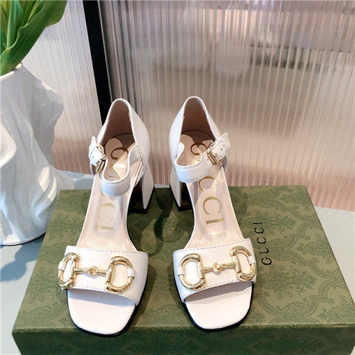 High Quality Luxury Gucci Horsebit Block Sandals product detail