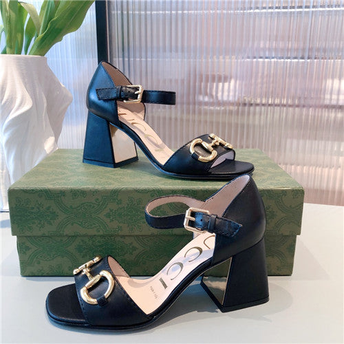 High Quality Luxury Gucci Horsebit Block Sandals – Style 42643 alternate view