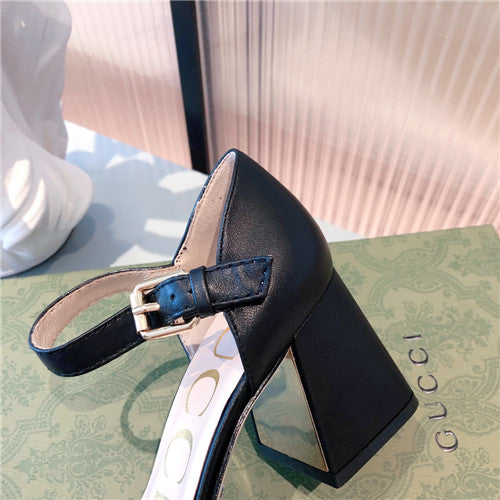 High Quality Luxury Gucci Horsebit Block Sandals – Style 42643 product detail