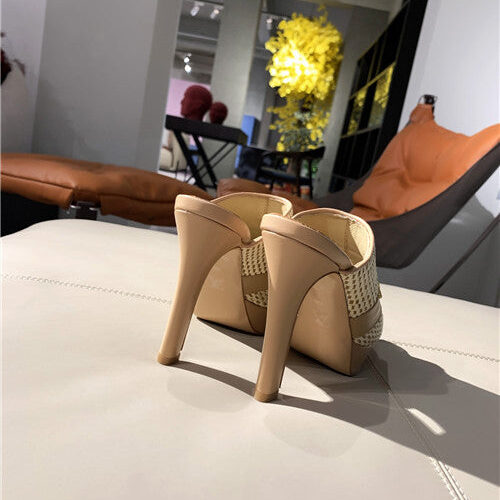 High Quality Luxury LV High Heel Slippers Womens product detail