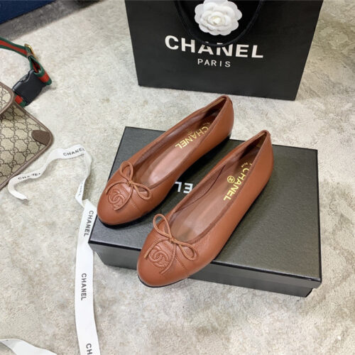 High Quality Luxury Chanel Classic Ballet Shoes – Style 08294 alternate view
