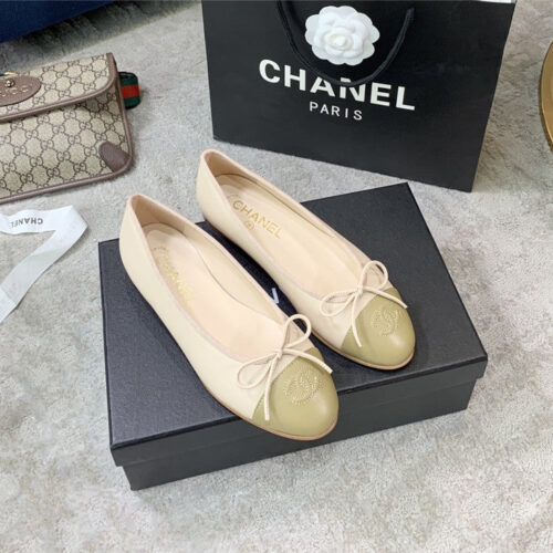 High Quality Luxury Chanel Classic Ballet Shoes – Style 72134