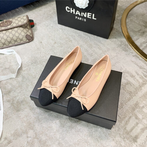 High Quality Luxury Chanel Classic Ballet Shoes – Style 68742 alternate view