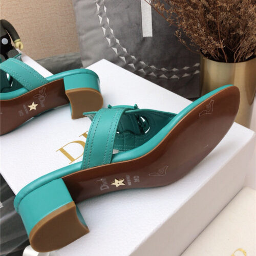 High Quality Luxury Dior Cd Logo Flat Thong Sandals – Style 84774 product detail