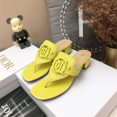 High Quality Luxury Dior Cd Logo Flat Thong Sandals – Style 71206 alternate view