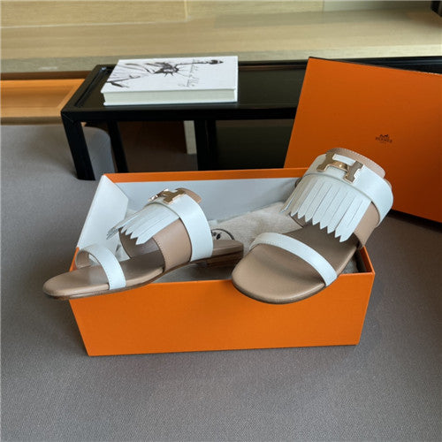 High Quality Luxury Hermes H Flat Slippers – Style 19011 product detail