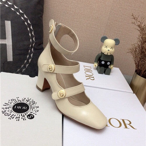 High Quality Luxury Dior Zipper High Heels product detail