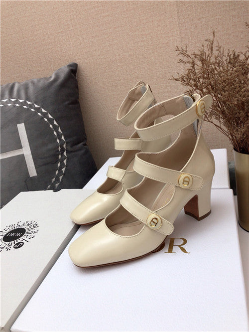 High Quality Luxury Dior Zipper High Heels