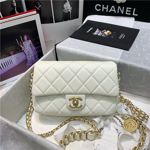 High Quality Luxury Chanel Chain Flap Coin Purse – Style 47322