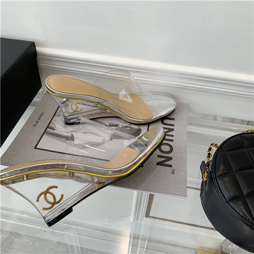 High Quality Luxury Chanel New Wedge Heel Sandals – Style 44198 product detail