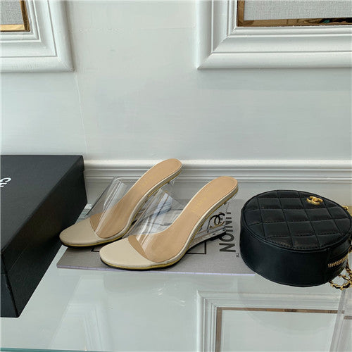 High Quality Luxury Chanel New Wedge Heel Sandals – Style 71878