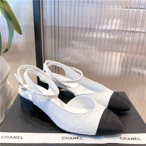 High Quality Luxury Chanel Low Heel Sandals – Style 92774
