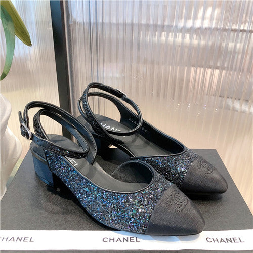 High Quality Luxury Chanel Low Heel Sandals – Style 97862