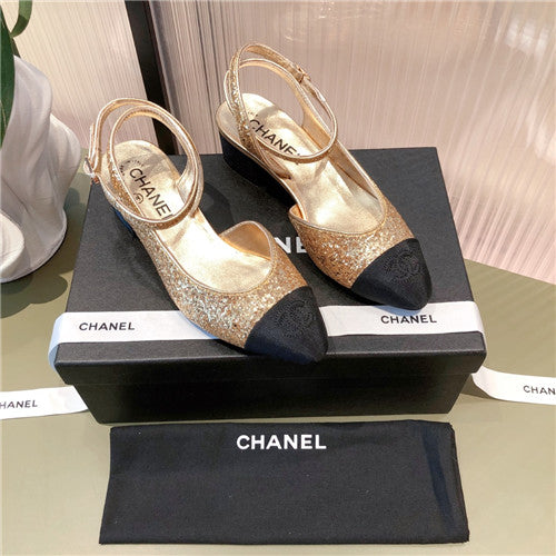 High Quality Luxury Chanel Low Heel Sandals alternate view