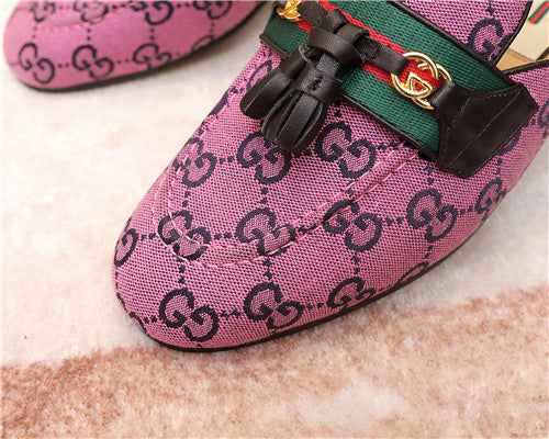 High Quality Luxury Gucci Peyton GG Slippers – Style 37907 product detail