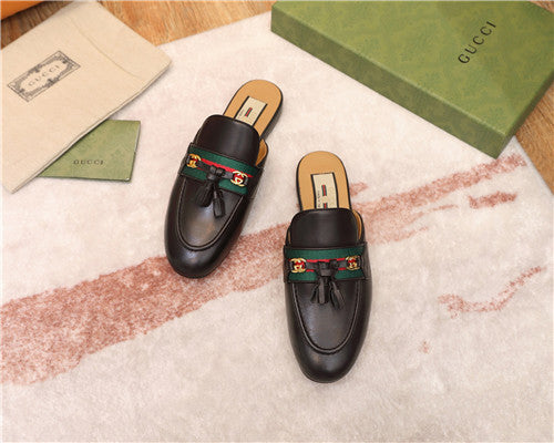 High Quality Luxury Gucci Peyton GG Slippers – Style 03443 alternate view