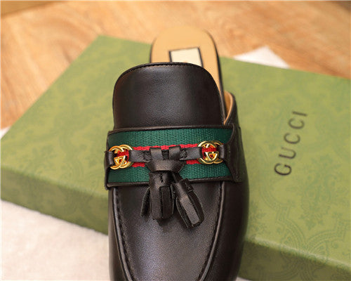 High Quality Luxury Gucci Peyton GG Slippers – Style 03443 product detail