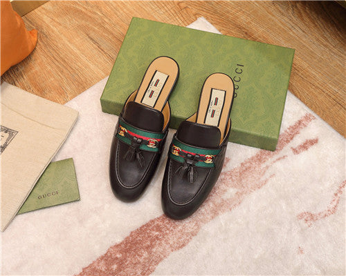 High Quality Luxury Gucci Peyton GG Slippers – Style 03443 product detail