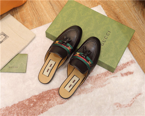 High Quality Luxury Gucci Peyton GG Slippers – Style 03443 product detail