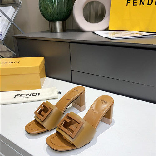 High Quality Luxury Fendi Thick Heel Sandals – Style 56211 alternate view