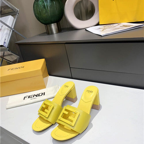 High Quality Luxury Fendi Thick Heel Sandals – Style 83891 alternate view