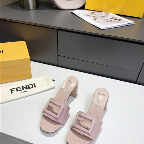 High Quality Luxury Fendi Thick Heel Sandals – Style 44339 product detail