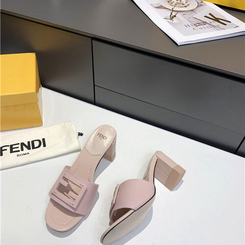 High Quality Luxury Fendi Thick Heel Sandals – Style 44339 product detail