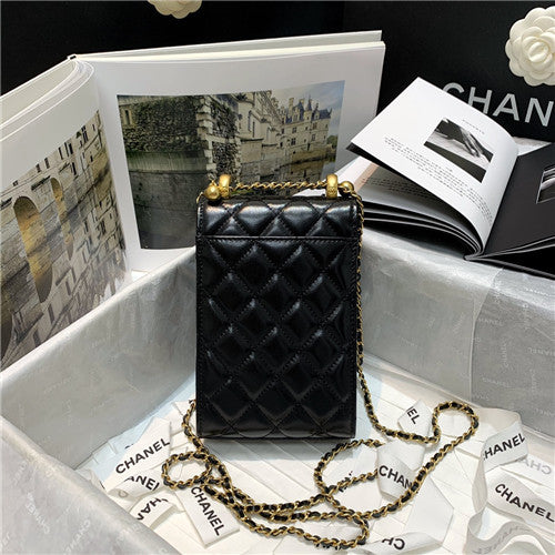 High Quality Luxury Chanel Chain Flap Coin Purse alternate view