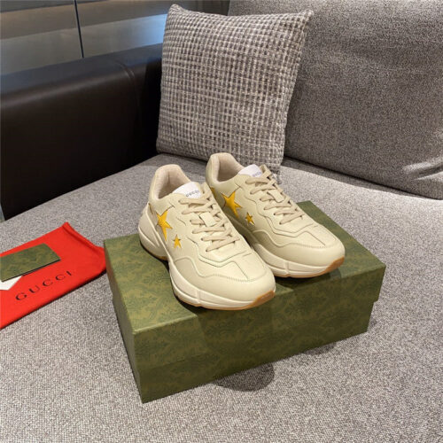 High Quality Luxury Gucci Womens Rhyton Leather Sneakers – Style 11603 product detail
