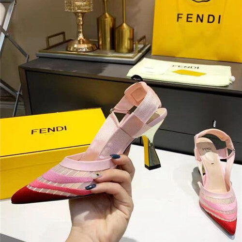 High Quality Luxury Fendi Heels Sandals – Style 86195 product detail
