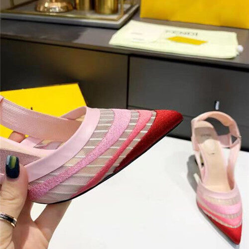 High Quality Luxury Fendi Heels Sandals – Style 86195 product detail