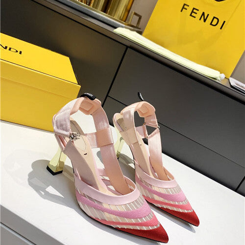 High Quality Luxury Fendi Heels Sandals – Style 86195