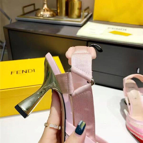 High Quality Luxury Fendi Heels Sandals – Style 86195 product detail