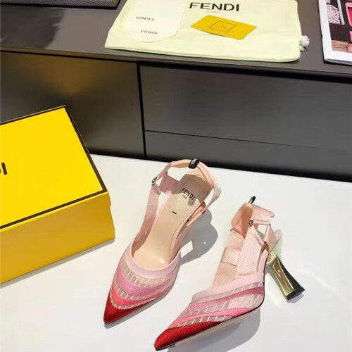 High Quality Luxury Fendi Heels Sandals – Style 86195 product detail